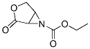 3-Oxa-6-azabicyclo[3.1.0]hexane-6-carboxylic  acid,  2-oxo-,  ethyl  ester 结构式