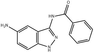 Benzamide, N-(5-amino-1H-indazol-3-yl)- (9CI) 结构式