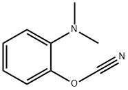 Cyanic acid, 2-(dimethylamino)phenyl ester (9CI) 结构式