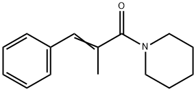Piperidine, 1-(2-methyl-1-oxo-3-phenyl-2-propenyl)- (9CI) 结构式