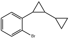 1-溴-2-(2-环丙基环丙基)苯 结构式