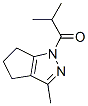 Cyclopentapyrazole, 1,4,5,6-tetrahydro-3-methyl-1-(2-methyl-1-oxopropyl)- (9CI) 结构式