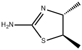 2-Thiazolamine,4,5-dihydro-4,5-dimethyl-,(4R,5R)-(9CI) 结构式