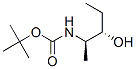 Carbamic acid, [(1R,2S)-2-hydroxy-1-methylbutyl]-, 1,1-dimethylethyl ester 结构式