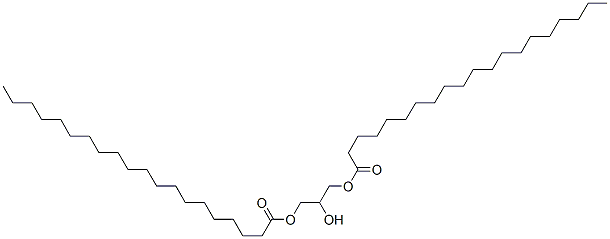 1,3-DIARACHIDIN (C20:0) 结构式