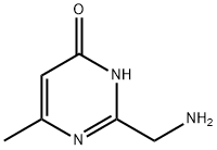 2-(氨基甲基)-6-甲基嘧啶-4(3H)-酮 结构式