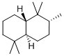 (2A,4AA,8ABETA)-1,1,2,5,5-PENTAMETHYLDECAHYDRONAPHTHALENE 结构式