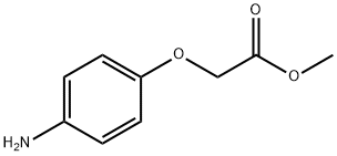 (4-氨基苯氧基)乙酸甲酯 结构式