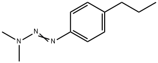 3,3-Dimethyl-1-(4-propylphenyl)triazene 结构式
