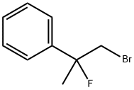 1-Bromo-2-fluoro-2-phenylpropane 结构式