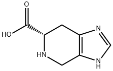 L-4,5,6,7-四氢-1H-咪唑[4,5-C]并吡啶-6-羧酸 结构式
