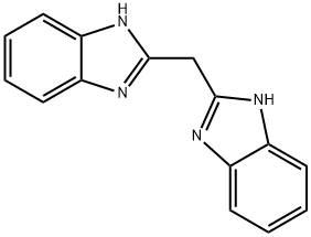 2-(1H-BENZIMIDAZOL-2-YLMETHYL)-1H-BENZIMIDAZOLE 结构式