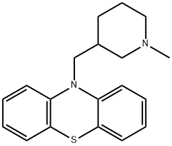 哌卡嗪 结构式