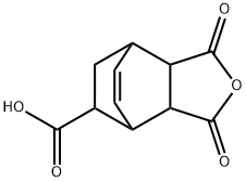 1,3,3A,4,7,7ALPHA-六氢-1,3-二氧代-4,7-乙桥异苯并呋喃-8-羧酸 结构式