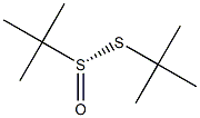(S)-(-)-叔丁基亚磺酸硫代叔丁酯 结构式