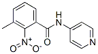 Benzamide, 3-methyl-2-nitro-N-4-pyridinyl- (9CI) 结构式