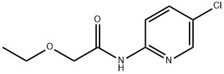 Acetamide, N-(5-chloro-2-pyridinyl)-2-ethoxy- (9CI) 结构式