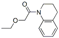 Quinoline, 1-(ethoxyacetyl)-1,2,3,4-tetrahydro- (9CI) 结构式
