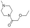 Piperazine,1-(ethoxyacetyl)-4-methyl- 结构式