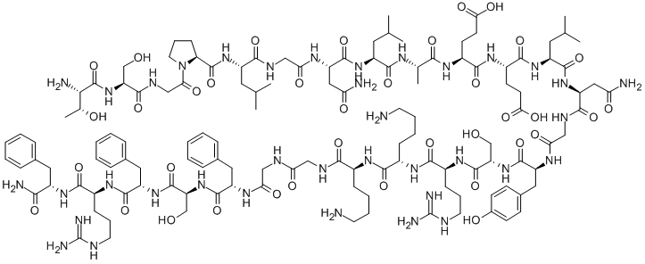 ORPHAN GPCR SP9155 AGONIST P518 (HUMAN) 结构式