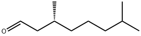 (3R)-3,7-Dimethyl-1-octanone 结构式