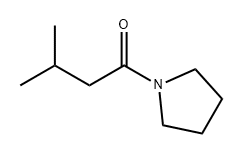 N-异戊酰基吡咯烷 结构式