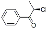 1-Propanone, 2-chloro-1-phenyl-, (2R)- (9CI) 结构式