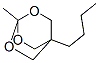 4-Butyl-1-methyl-2,6,7-trioxabicyclo[2.2.2]octane 结构式