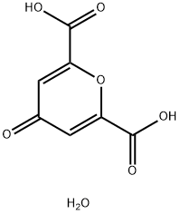白屈菜酸单水合物 结构式