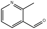 2-甲基吡啶-3-甲醛 结构式