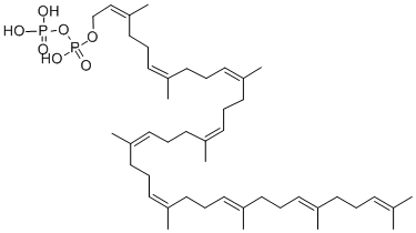 solanesyl pyrophosphate 结构式