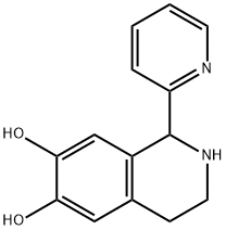 6,7-Isoquinolinediol,1,2,3,4-tetrahydro-1-(2-pyridinyl)-(9CI) 结构式