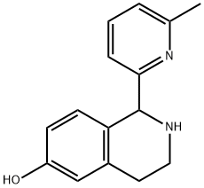 6-Isoquinolinol,1,2,3,4-tetrahydro-1-(6-methyl-2-pyridinyl)-(9CI) 结构式