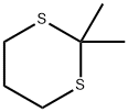 2,2-Dimethyl-1,3-dithiane 结构式
