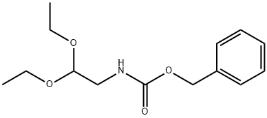 (2,2-二乙氧基乙基)氨基甲酸苄酯 结构式