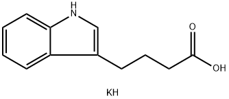 3-吲哚丁酸钾 结构式
