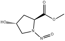 L-Proline, 4-hydroxy-1-nitroso-, methyl ester, trans- (9CI) 结构式