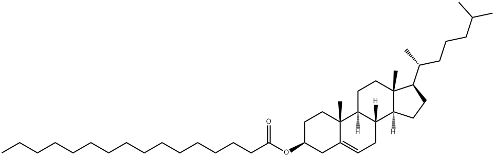 胆固醇棕榈酸酯 结构式