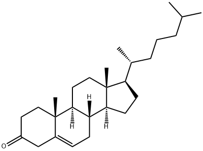 胆甾酮 结构式