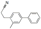 3-methyl-(1,1'-biphenyl)-4-propionic acid nitrile 结构式