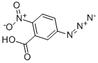 2-NITRO-5-AZIDOBENZOIC ACID 结构式