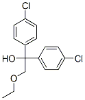 4-Chloro-α-(4-chlorophenyl)-α-(ethoxymethyl)benzenemethanol 结构式