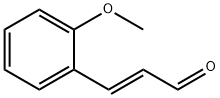 3-(2-甲氧基苯基)-2-丙烯醛 结构式