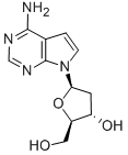 7-DEAZA-2'-脱氧腺苷 结构式