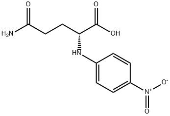 H-D-GLU(PNA)-OH 结构式