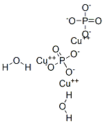 COPPER(II) PHOSPHATE-2-HYDRATE 结构式