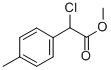 对甲基-Α-氯苯乙酸甲酯 结构式