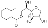 Sorbitan, monooctanoate 结构式