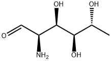 6-desoxy-D-glucosamine 结构式