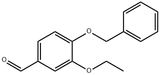 4-苄氧基-3-乙氧基苯甲醛 结构式